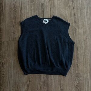 Joseph Abboud Charcoal Merino Wool Sweater